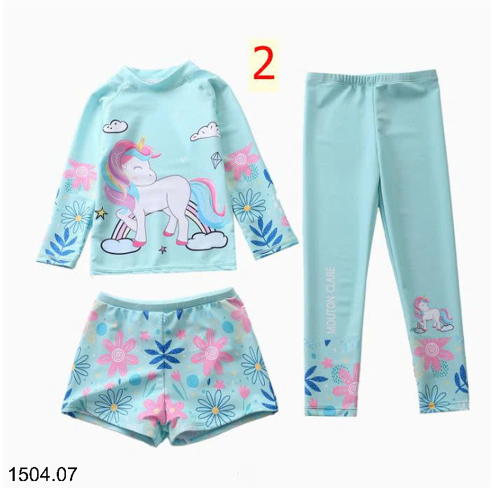26HA1504.07 - SET BƠI DÀI TAY 3 CHI TIẾT BÉ GÁI