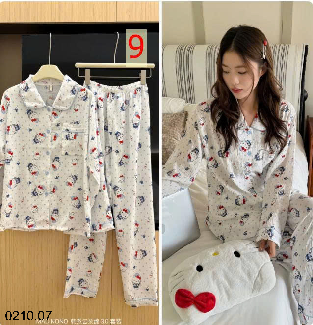 26HA0210.07 - BỘ ĐỒ NGỦ KIỂU HÀN QUỐC MAD NONO