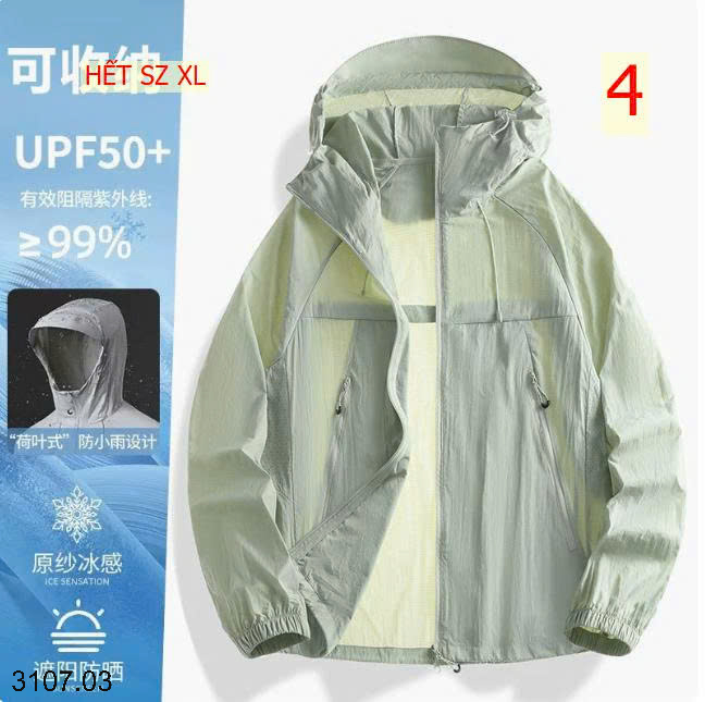26HA3107.03 - ÁO KHOÁC GIÓ MỎNG CHO NAM NỮ