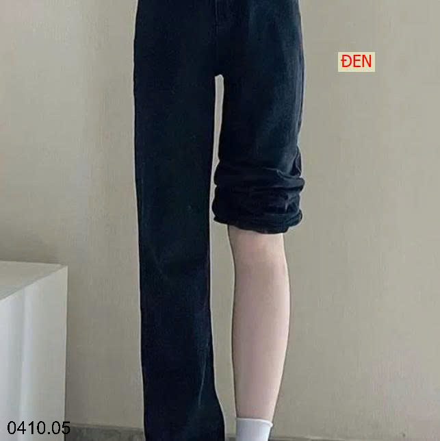 26HA0410.05 - QUẦN JEAN ỐNG RỘNG CẠP CAO CHO NỮ