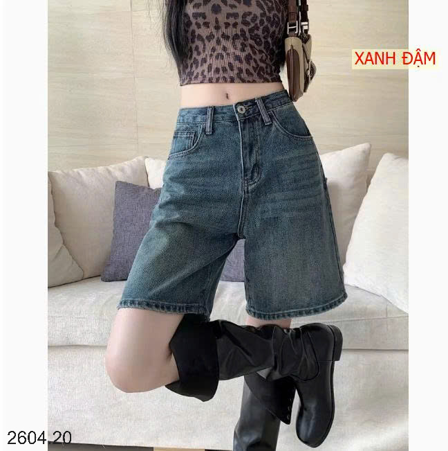 26HA2604.20 - QUẦN SHORT JEAN NỮ