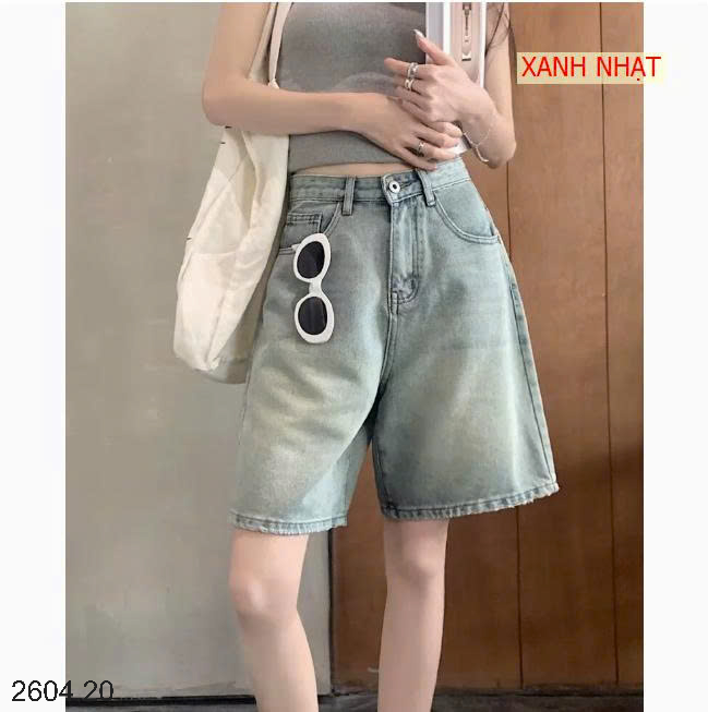 26HA2604.20 - QUẦN SHORT JEAN NỮ