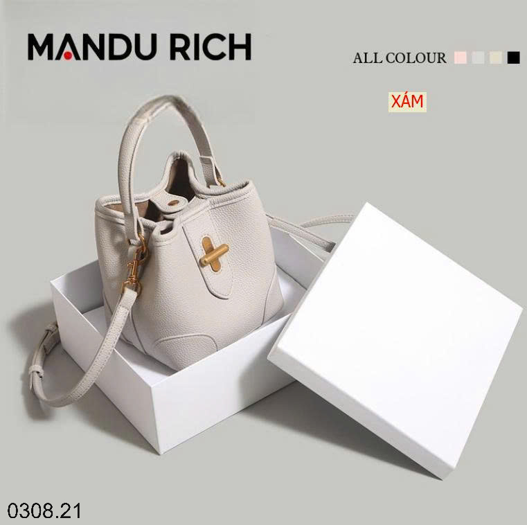 26HA0308.21 - TÚI XÁCH MANDU RICH CHO NỮ