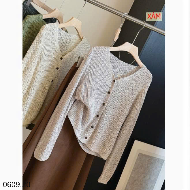 26HA0609.20 - ÁO CARDIGAN DỆT KIM KIỂU HÀN