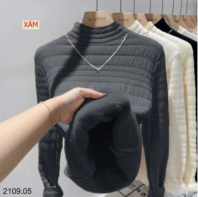 26HA2109.05 - ÁO GIỮ NHIỆT LÓT LÔNG CHỒN CHO NỮ