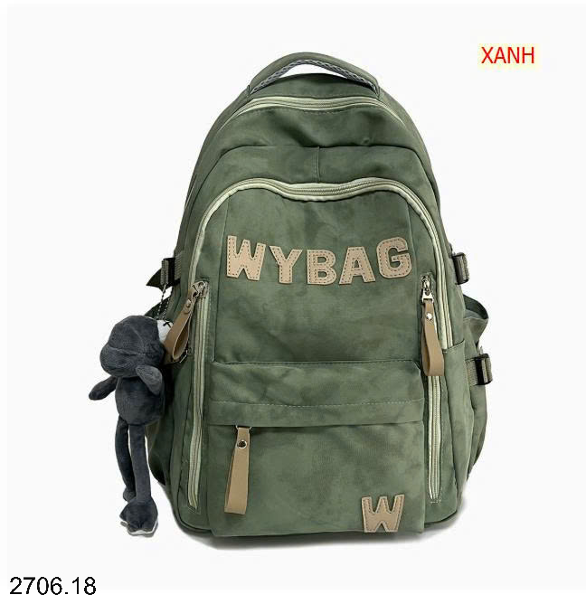 26HA2706.18 - BA LÔ TRUNG HỌC WYBAG