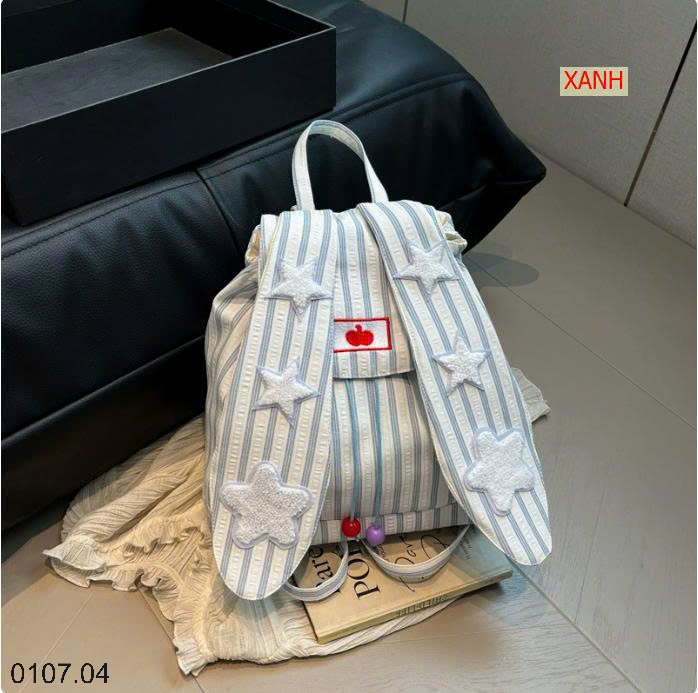 26HA0107.04 - BA LÔ TAI THỎ DỄ THƯƠNG