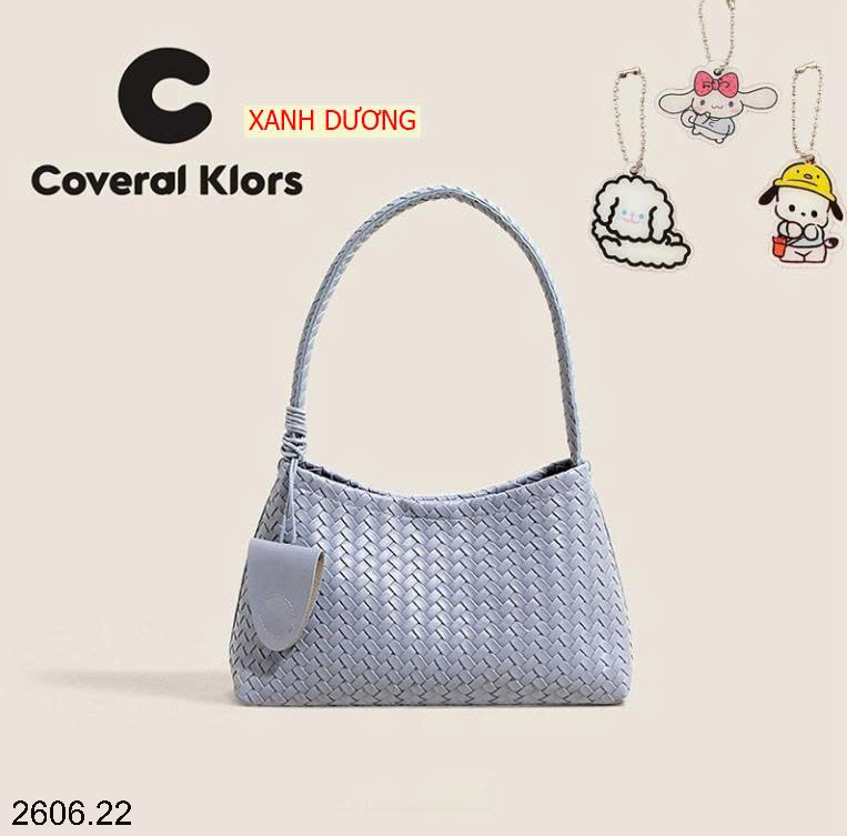 26HA2606.22 - TÚI XÁCH CẦM TAY COVERAL KLORS
