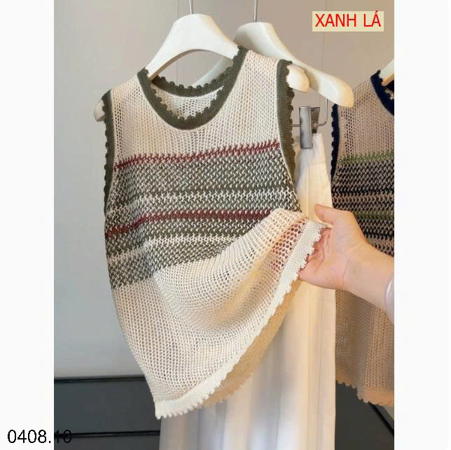 26HA0408.10 - ÁO LEN DỆT KIM THOÁNG KHÍ ANNA