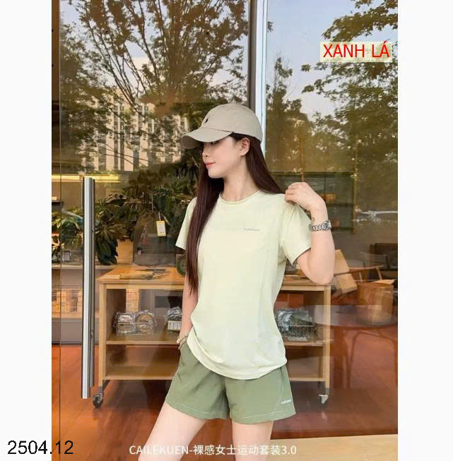 26HA2504.12 - BỘ THỂ THAO LỤA BĂNG CAILEKUEN