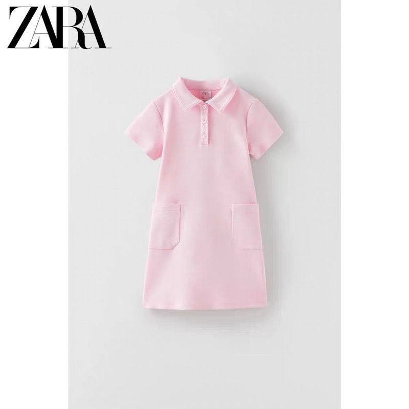 VÁY POLO SUÔNG TRƠN CÁ SẤU 2 TÚI - YVPS1107