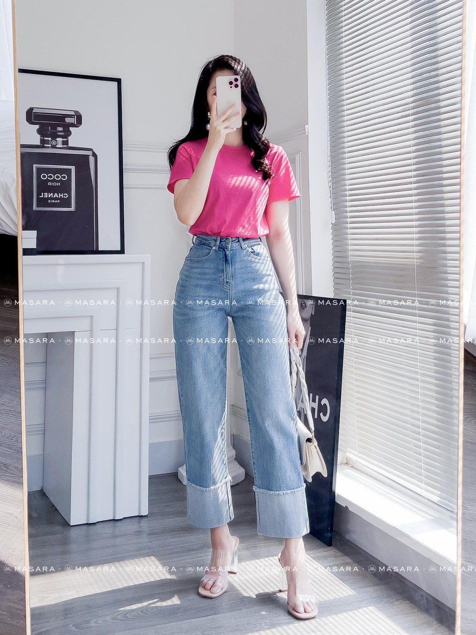 S120- QUẦN BÒ XUÔNG GẬP GẤU