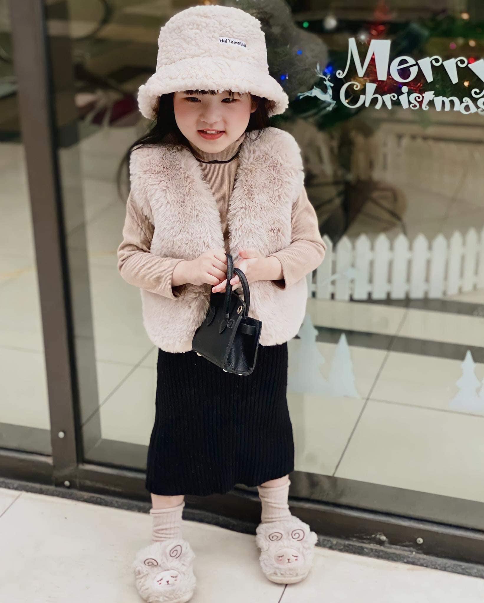 S125 - SÉT 3 ÁO NỈ TĂM NHUNG CỔ CAO VIỀN BÈO CHO BÉ