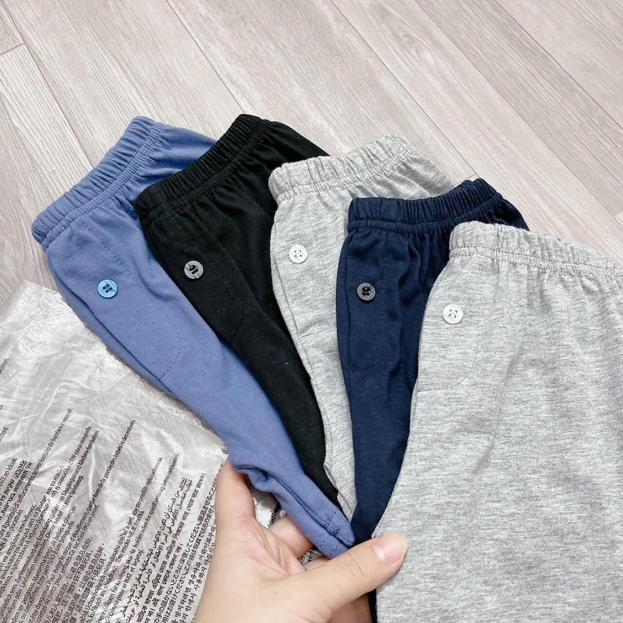 S125- SÉT 5 QUẦN MIX 5 MÀU BÉ TRAI