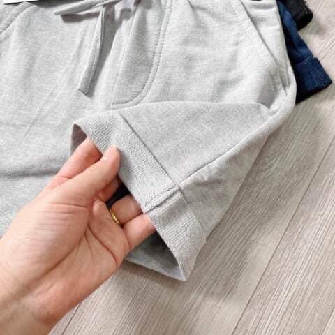 HAX231 - SÉT 3 QUẦN SHORT DA CÁ ĐEN THAN GHI