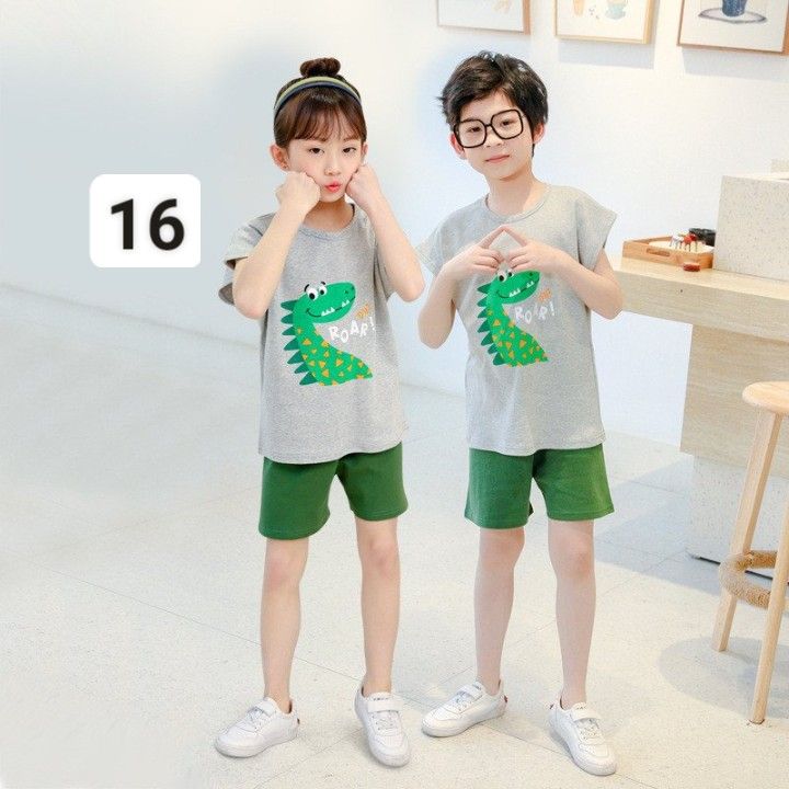 HA2624 - ĐỒ BỘ NGẮN TAY BÉ TRAI BÉ GÁI