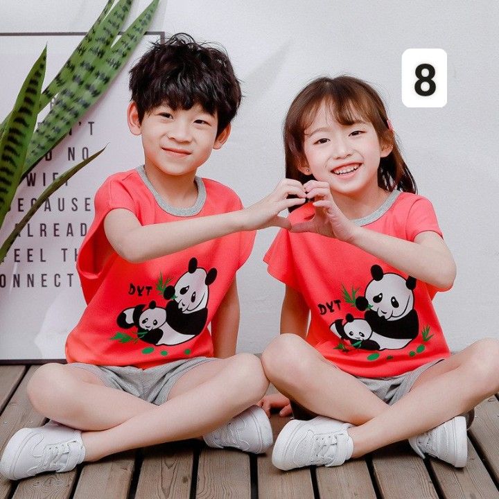 HA2624 - ĐỒ BỘ NGẮN TAY BÉ TRAI BÉ GÁI