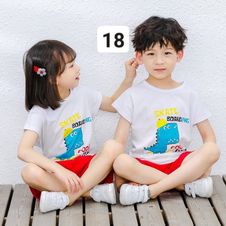 HA2624 - ĐỒ BỘ NGẮN TAY BÉ TRAI BÉ GÁI
