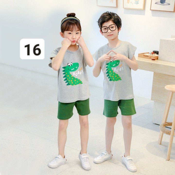 HA2624 - ĐỒ BỘ NGẮN TAY BÉ TRAI BÉ GÁI