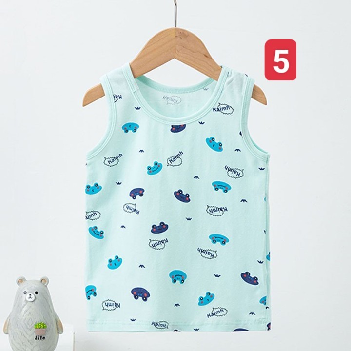 HA3023 - ÁO BA LỖ IN HOẠT HÌNH CHO BÉ