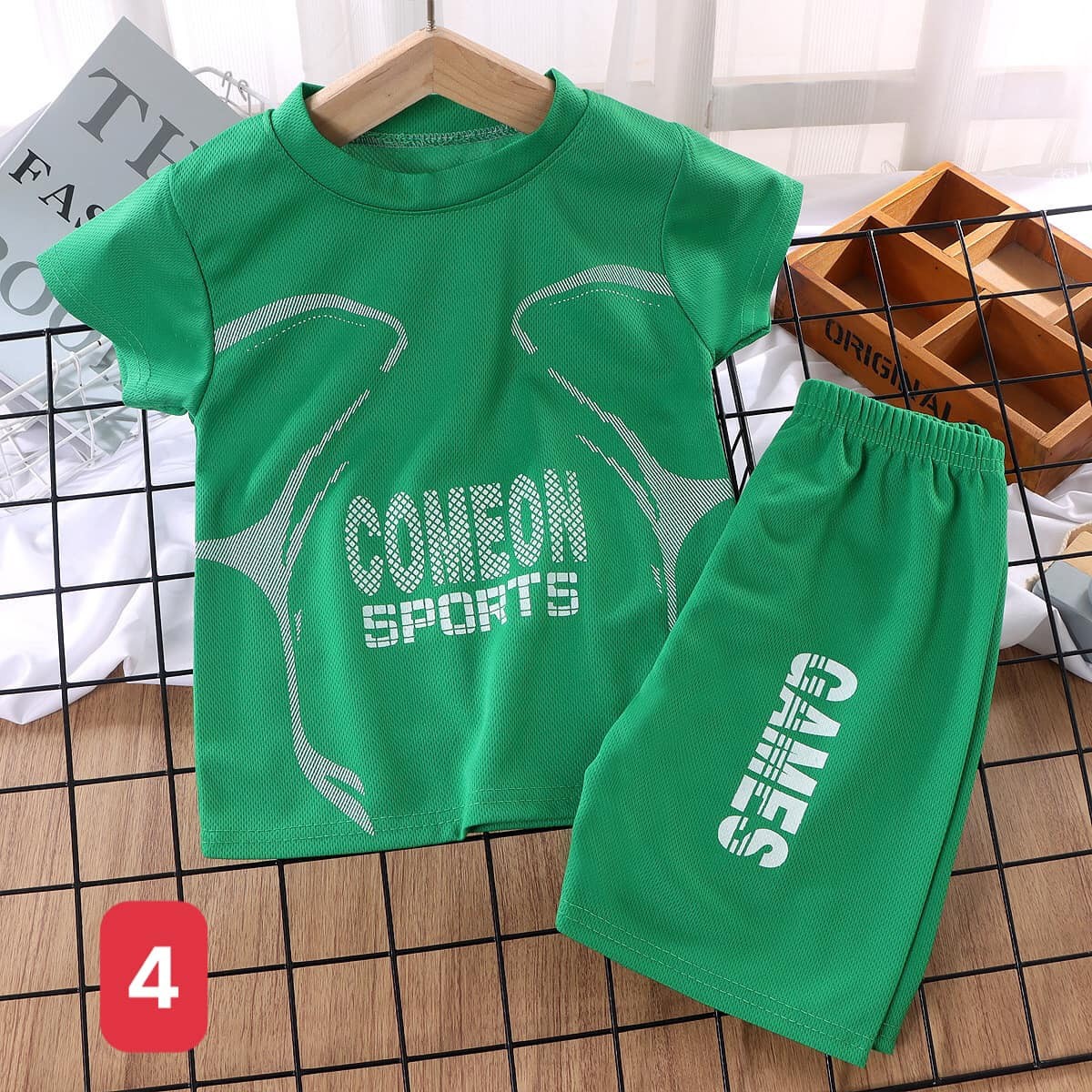 HA432 - BỘ THỂ THAO UNISEX CHO BÉ