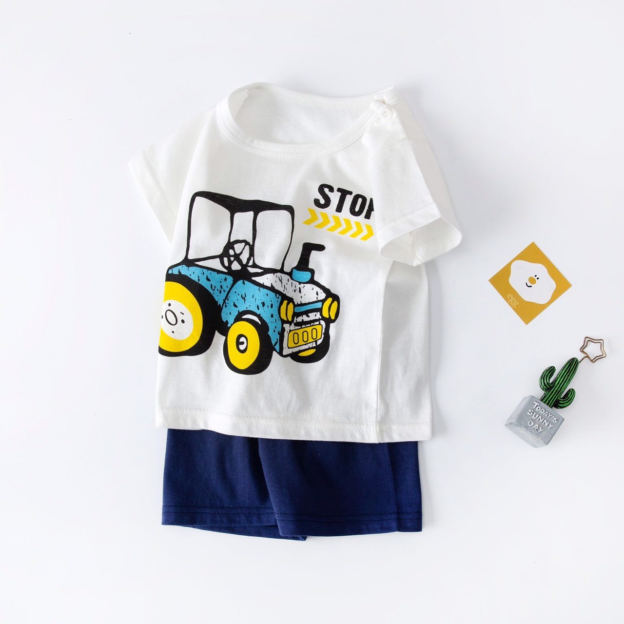 HA1032 - BỘ COTTON QUẢNG CHÂU BÉ TRAI, BÉ GÁI
