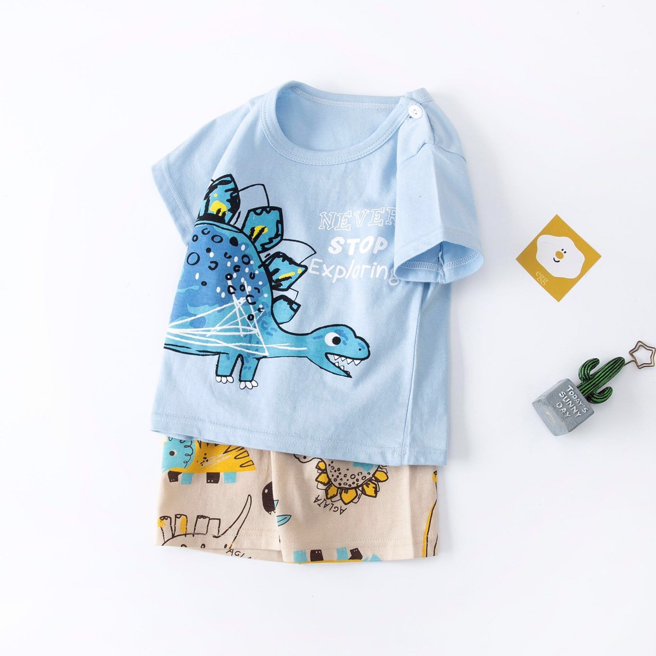 HA1032 - BỘ COTTON QUẢNG CHÂU BÉ TRAI, BÉ GÁI