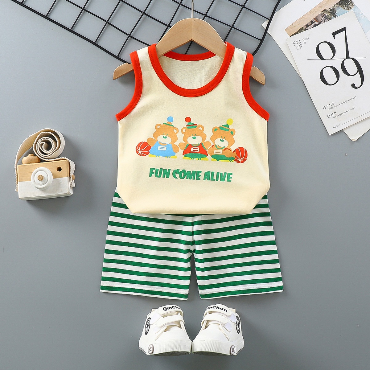 HA2731- BỘ BA LỖ BÉ TRAI BÉ GÁI