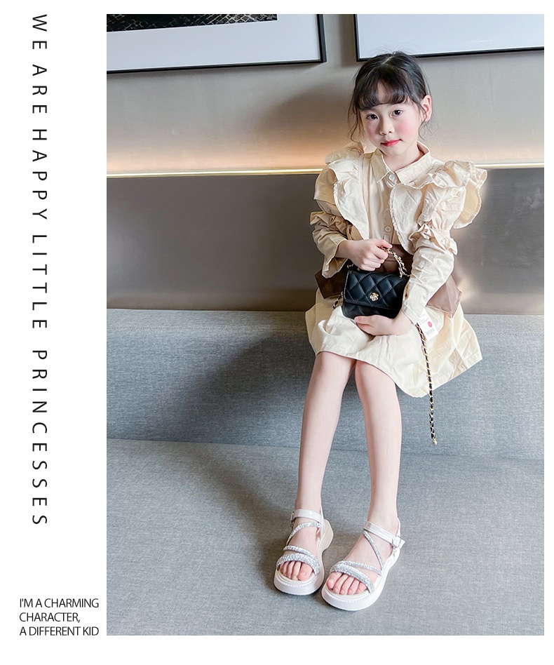 HA2341 - SANDAL 2M CHO BÉ GÁI HOT HIT