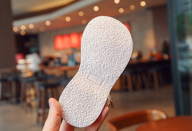24HA234.27 - SANDAL 2 MÀU BÉ GÁI