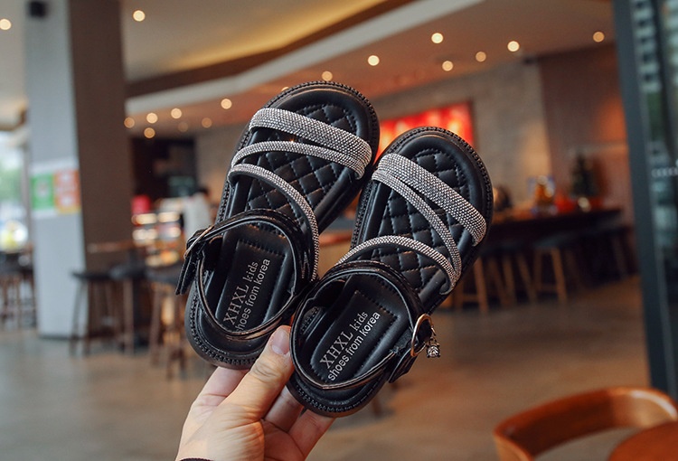 24HA234.27 - SANDAL 2 MÀU BÉ GÁI