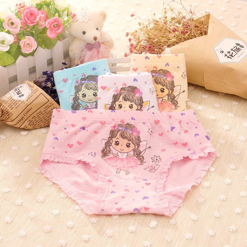 HA2441 - SET 5 QUẦN CHÍP TAM GIÁC CHO BÉ GÁI