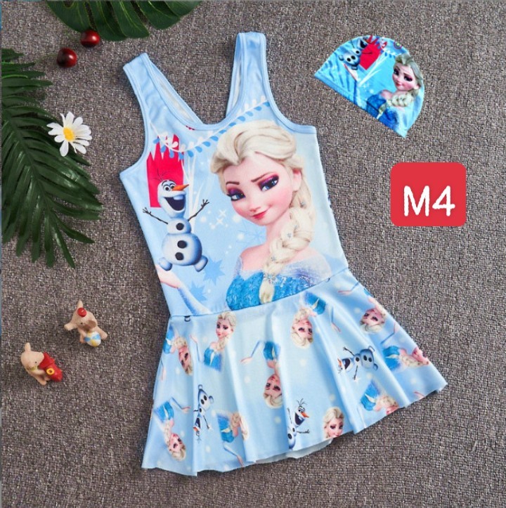 HA2051 -  SET BƠI KÈM MŨ BÉ GÁI