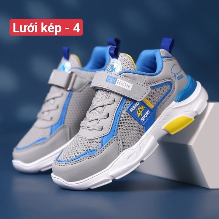 HA2756 - GIÀY THỂ THAO LƯỚI THOÁNG KHÍ BÉ TRAI SIZE ĐẠI