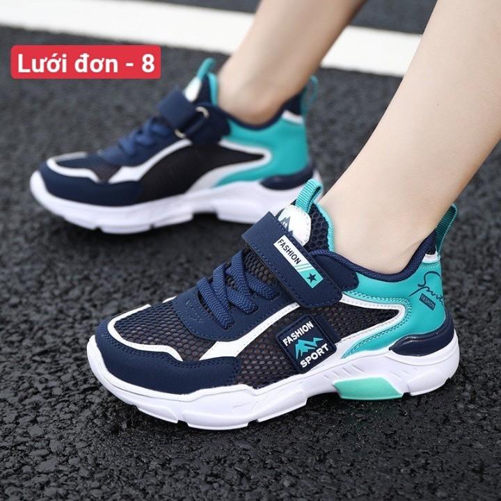HA2756 - GIÀY THỂ THAO LƯỚI THOÁNG KHÍ BÉ TRAI SIZE ĐẠI