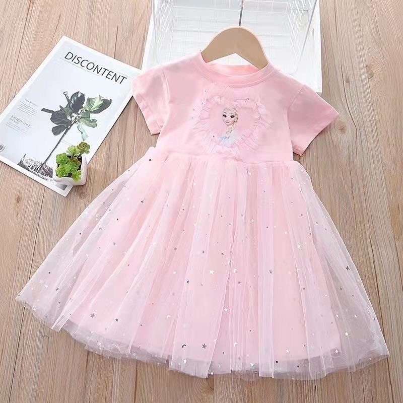 HA3158 - VÁY BÉ GÁI KÈM VƯƠNG MIỆN VÀ GẬY PHÉP THUẬT