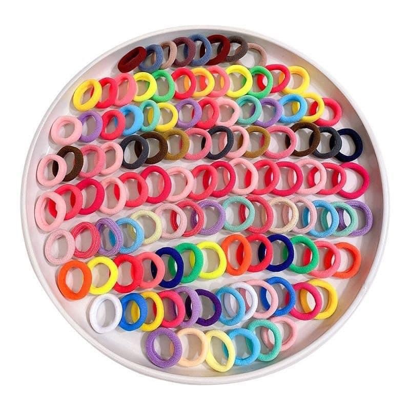 HA1062 - SET 500 DÂY CHUN BUỘC TÓC