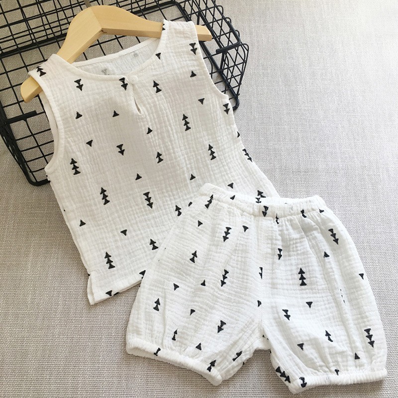 HA1163 - BỘ XÔ MUSLIN CHO BÉ