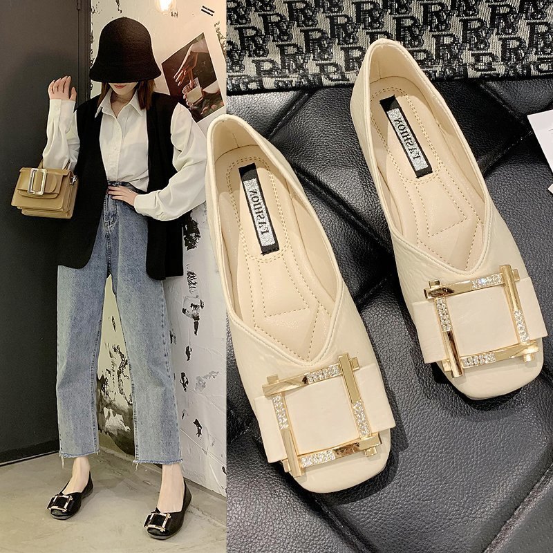 HA1165 - GIÀY BỆT MŨI VUÔNG NỮ