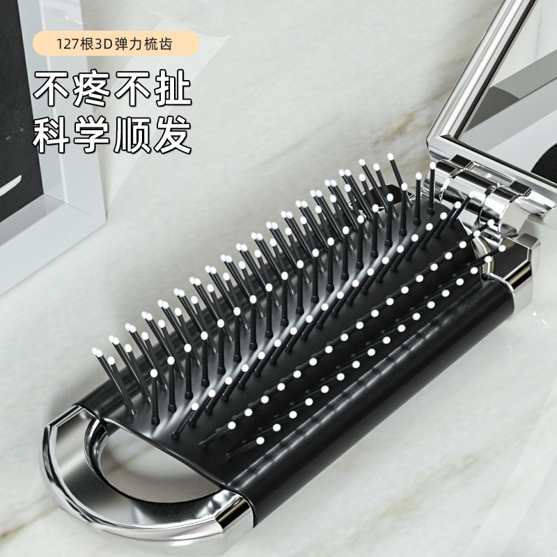 HH1565 - LƯỢC GẤP GỌN KÈM GƯƠNG