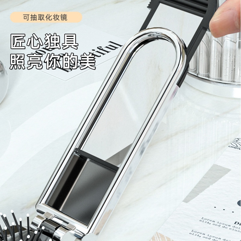 HH1565 - LƯỢC GẤP GỌN KÈM GƯƠNG