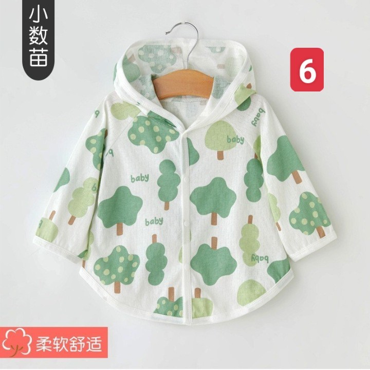 HA1562 - ÁO CHỐNG NẮNG COTTON THÔNG HƠI CHO BÉ