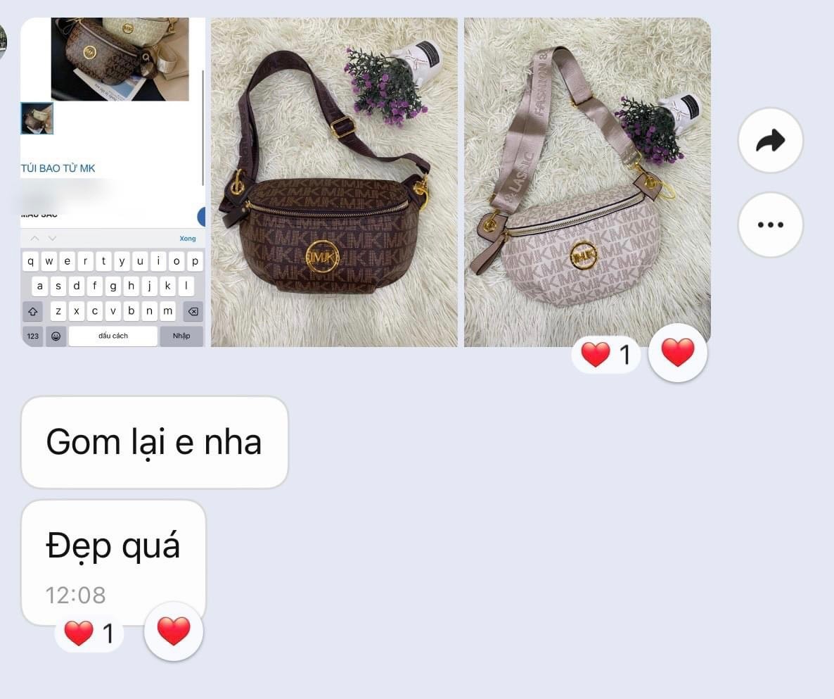 HA1764 - TÚI HẾN ĐEO NGỰC MK