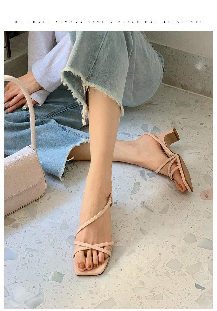 HA1962 - SANDAL QUAI MẢNH NỮ