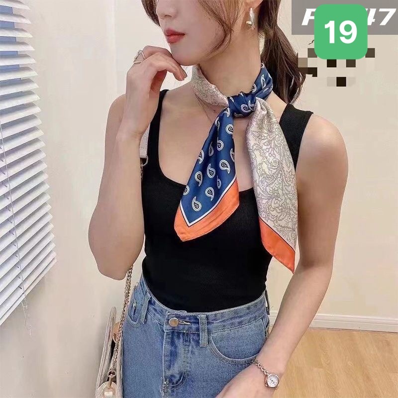 HA2164 - KHĂN LỤA QUÀNG CỔ