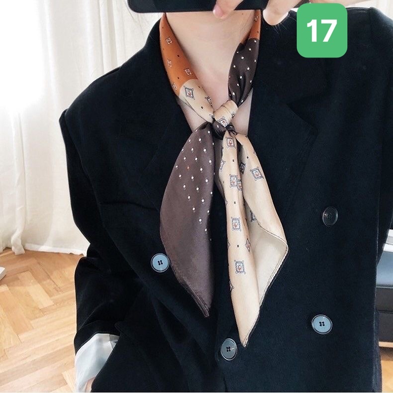 HA2164 - KHĂN LỤA QUÀNG CỔ