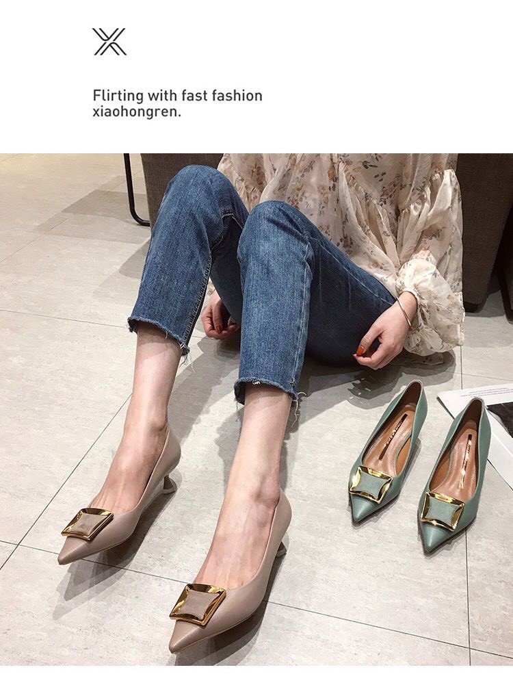 HA2162 - CAO GÓT MŨI NHỌN NỮ THỜI TRANG