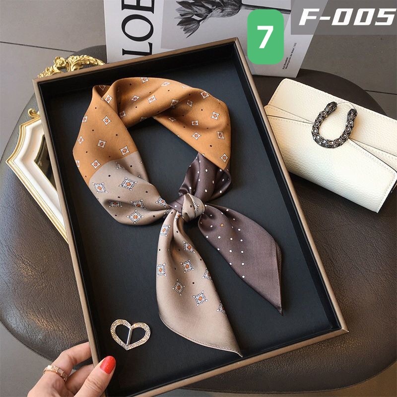 HA2164 - KHĂN LỤA QUÀNG CỔ