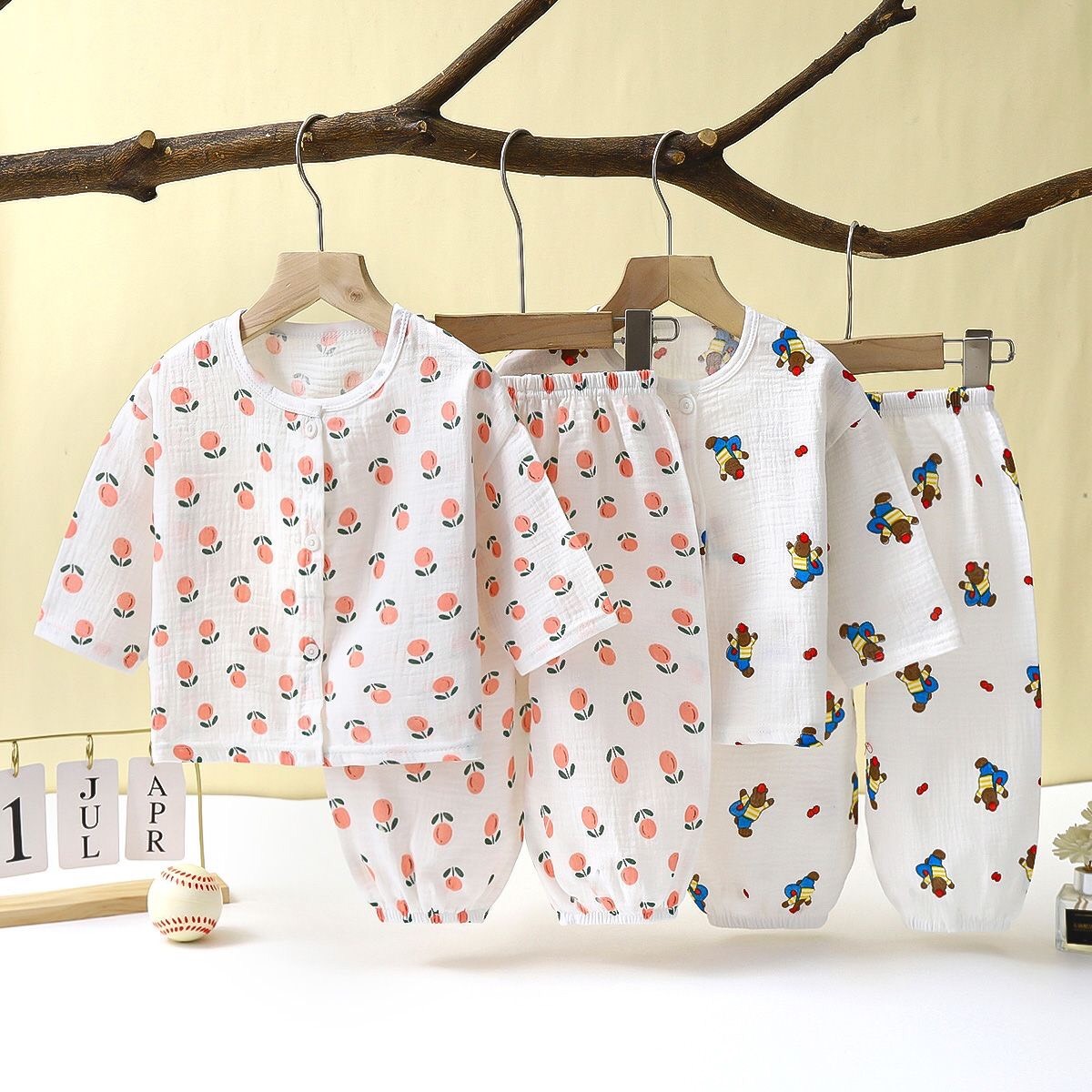 HA2664 - BỘ XÔ MUSLIN CHO BÉ