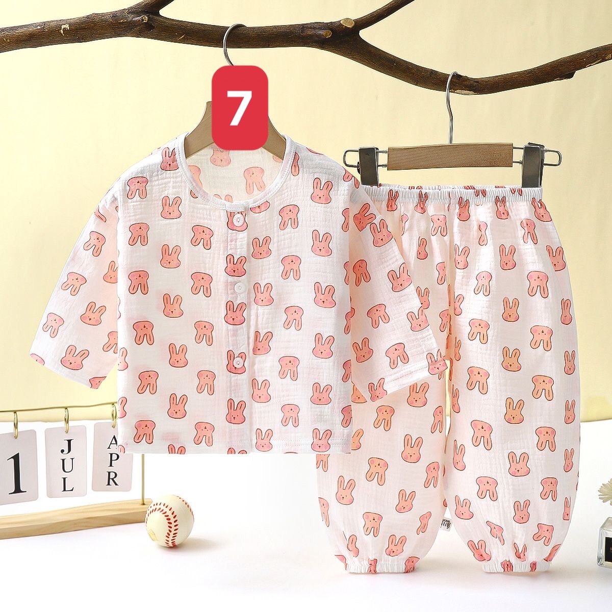 HA2664 - BỘ XÔ MUSLIN CHO BÉ